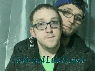 Caleb_and_LukeSunset